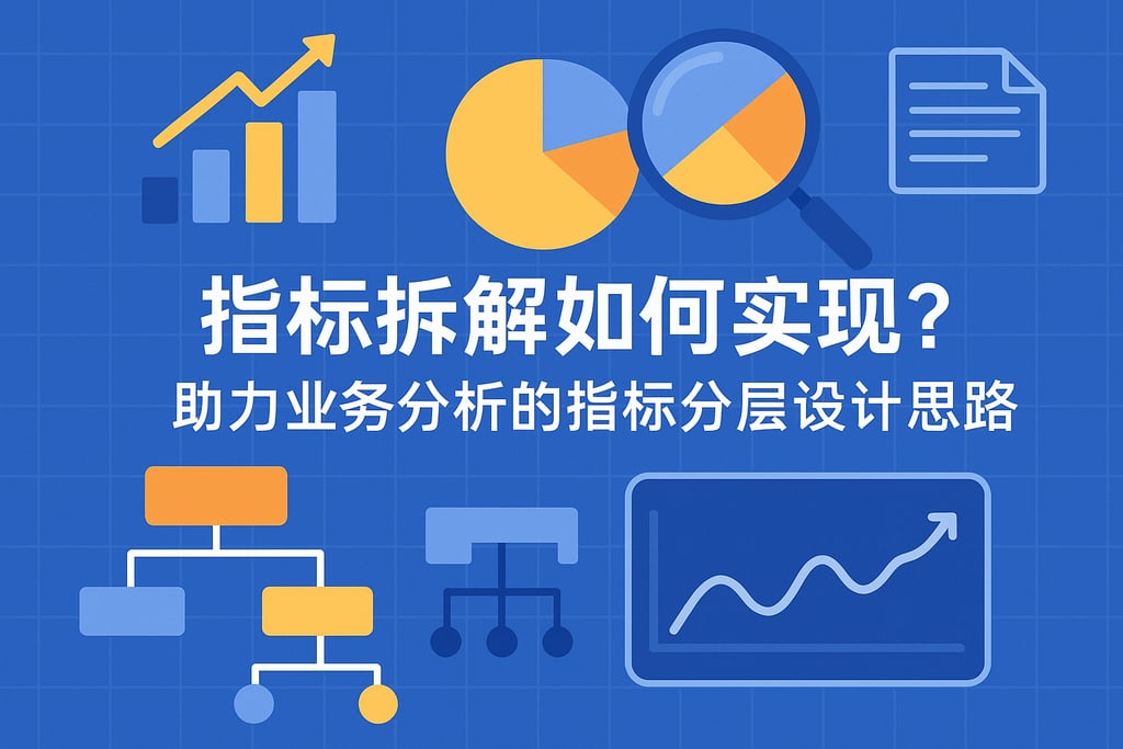 指标拆解如何实现？助力业务分析的指标分层设计思路