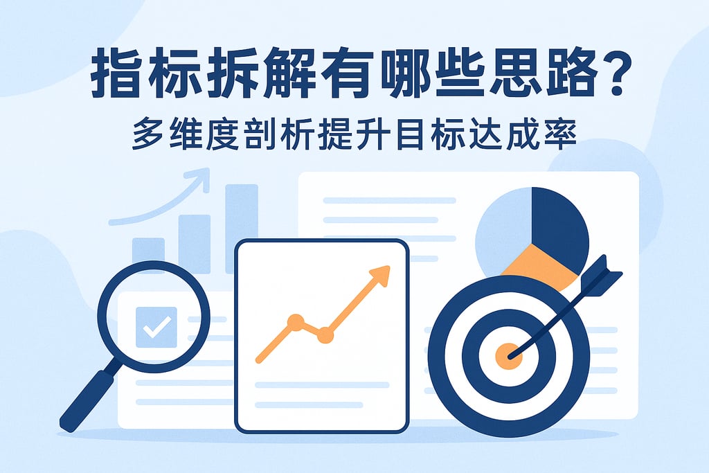 指标拆解有哪些思路？多维度剖析提升目标达成率
