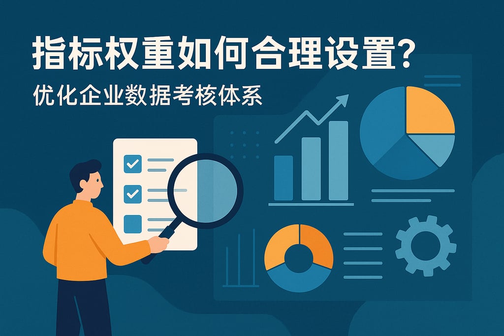 指标权重如何合理设置？优化企业数据考核体系