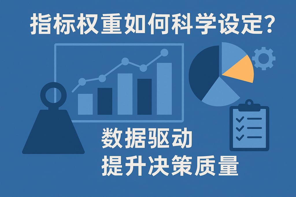 指标权重如何科学设定？数据驱动提升决策质量。