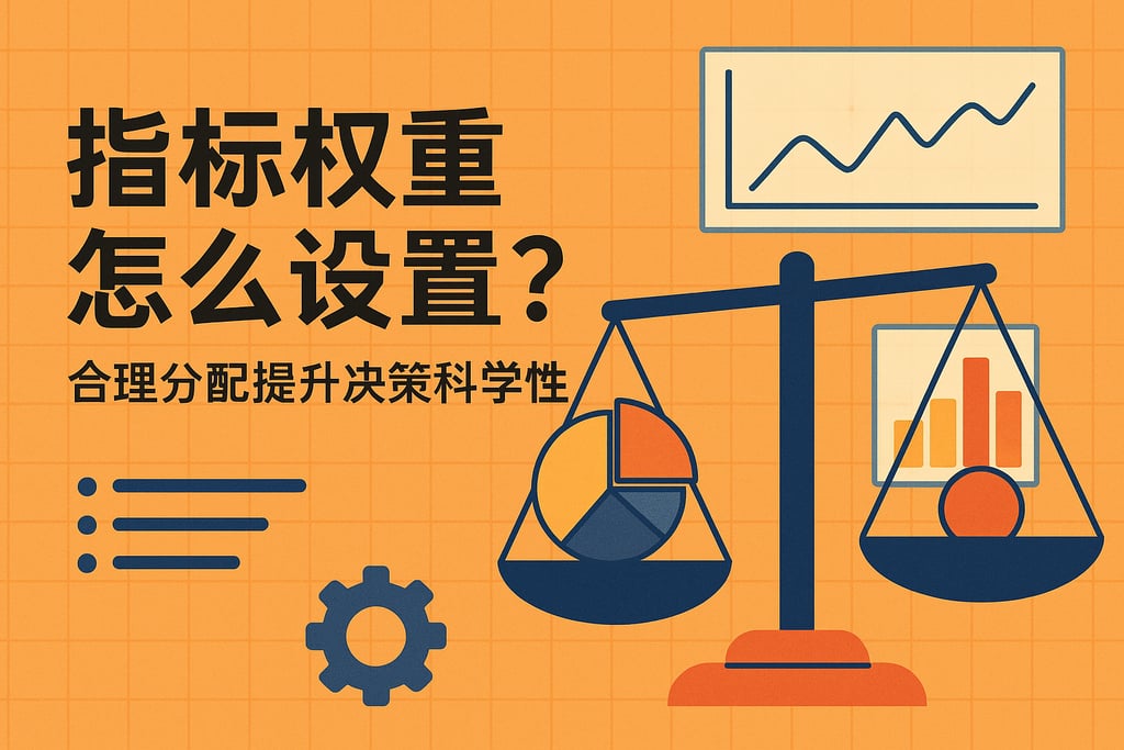 指标权重怎么设置？合理分配提升决策科学性