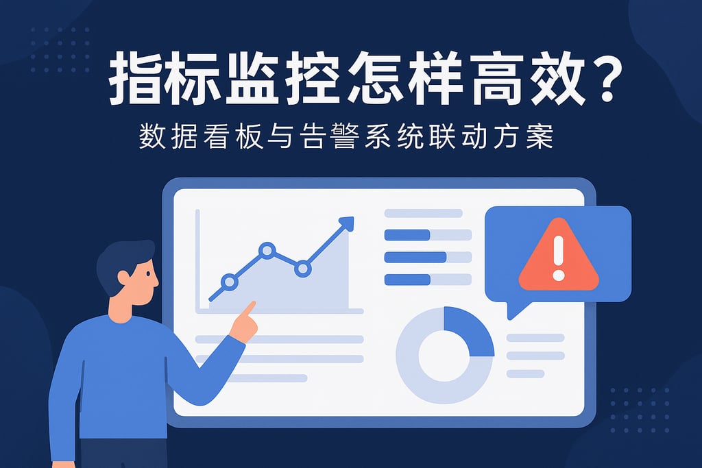 指标监控怎样高效？数据看板与告警系统联动方案