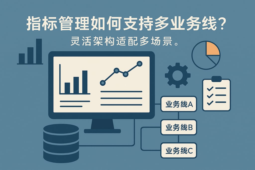 指标管理如何支持多业务线？灵活架构适配多场景。