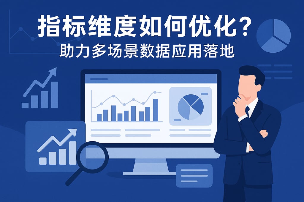 指标维度如何优化？助力多场景数据应用落地