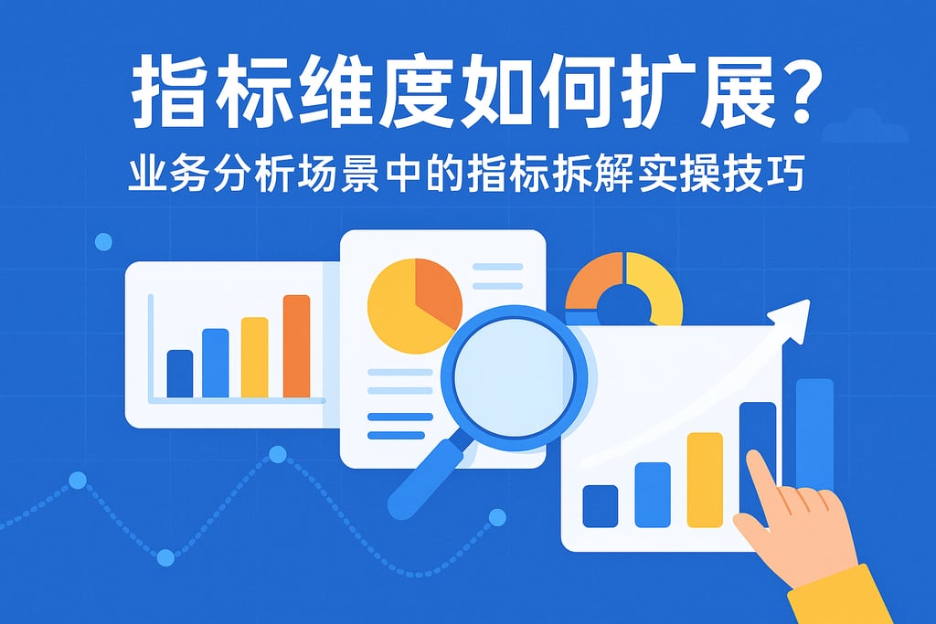 指标维度如何扩展？业务分析场景中的指标拆解实操技巧