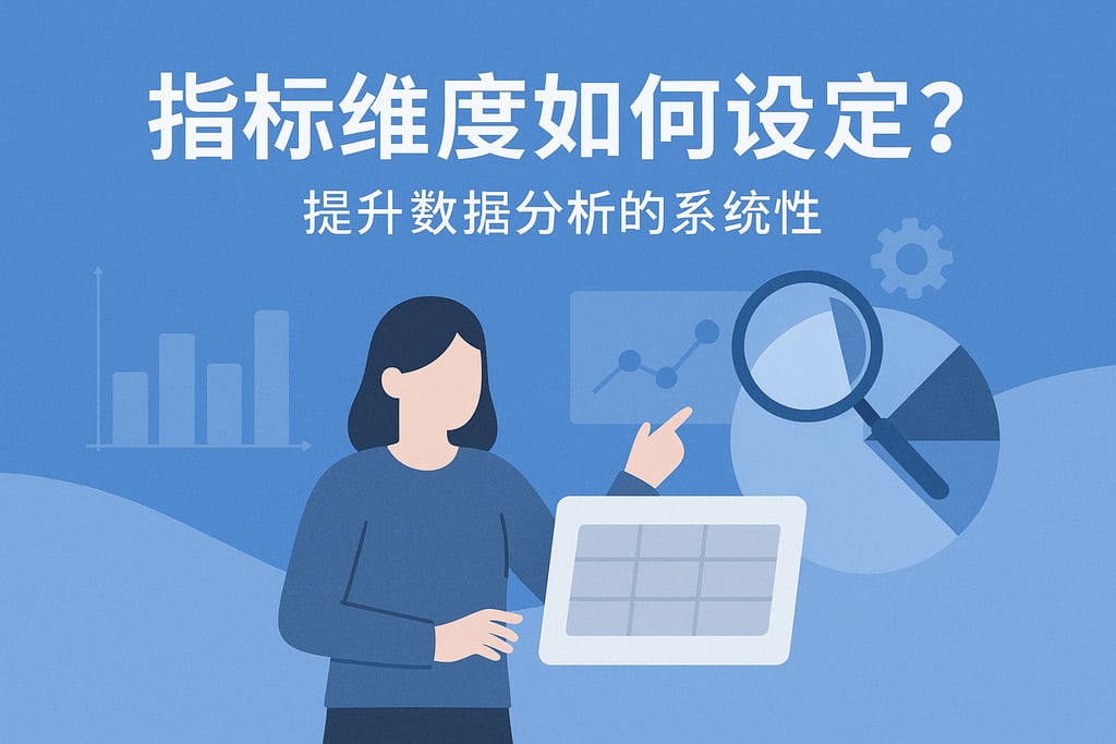 指标维度如何设定？提升数据分析的系统性