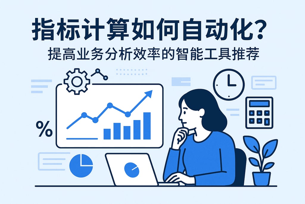 指标计算如何自动化？提高业务分析效率的智能工具推荐