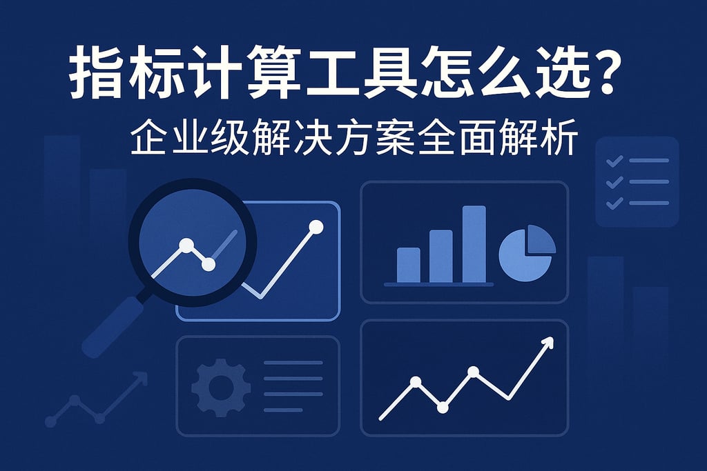 指标计算工具怎么选？企业级解决方案全面解析