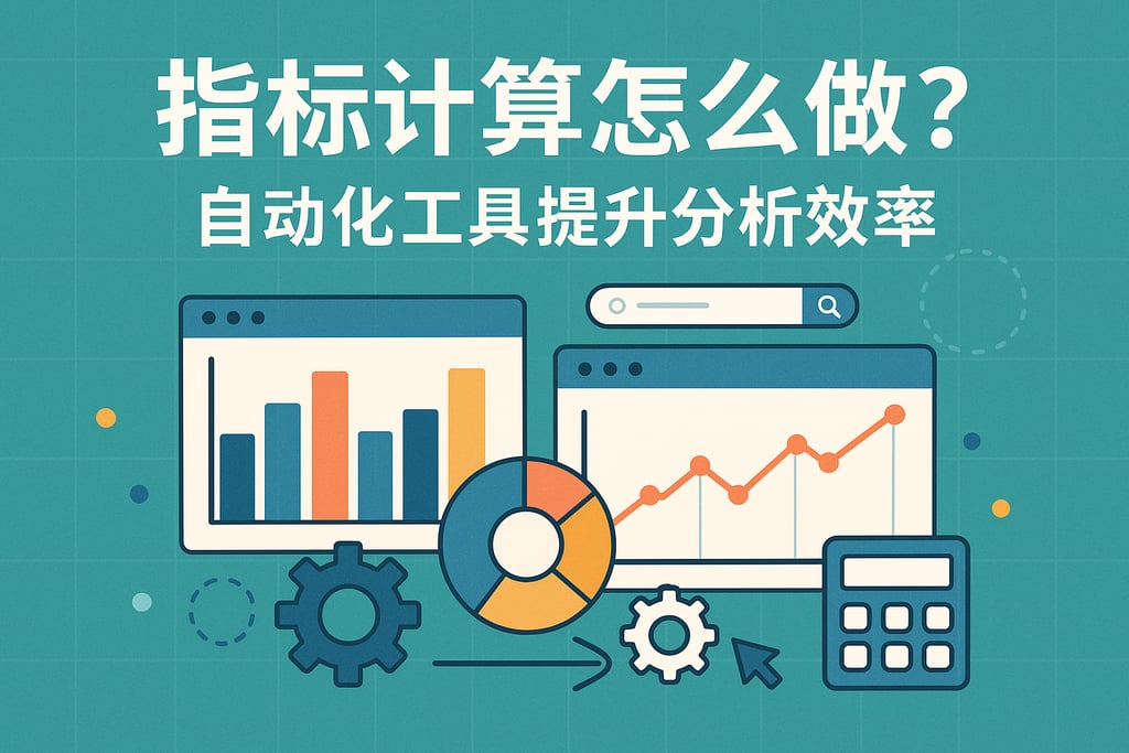 指标计算怎么做？自动化工具提升分析效率