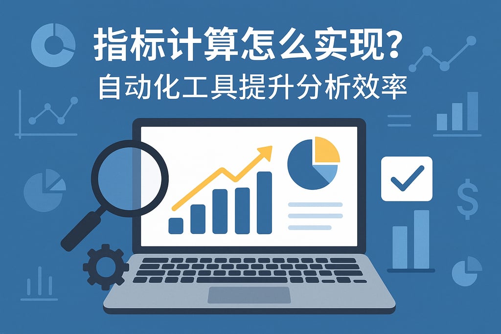 指标计算怎么实现？自动化工具提升分析效率