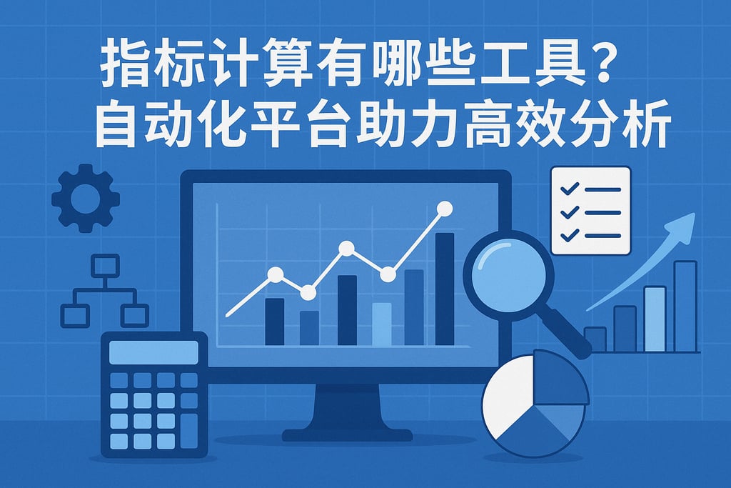 指标计算有哪些工具？自动化平台助力高效分析