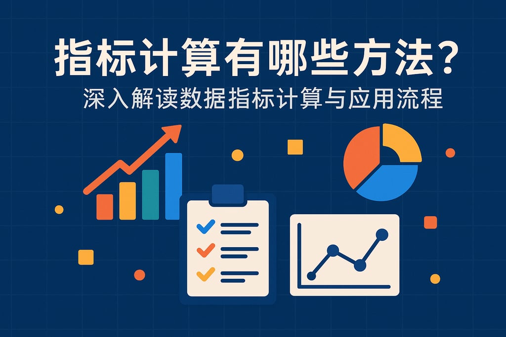 指标计算有哪些方法？深入解读数据指标计算与应用流程