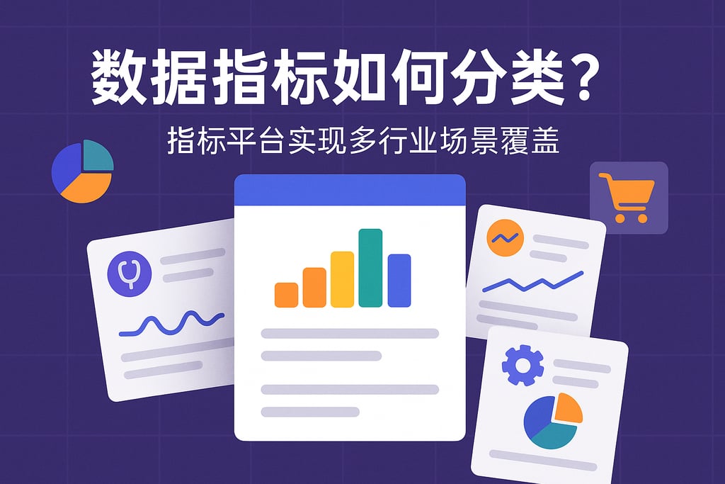 数据指标如何分类？指标平台实现多行业场景覆盖