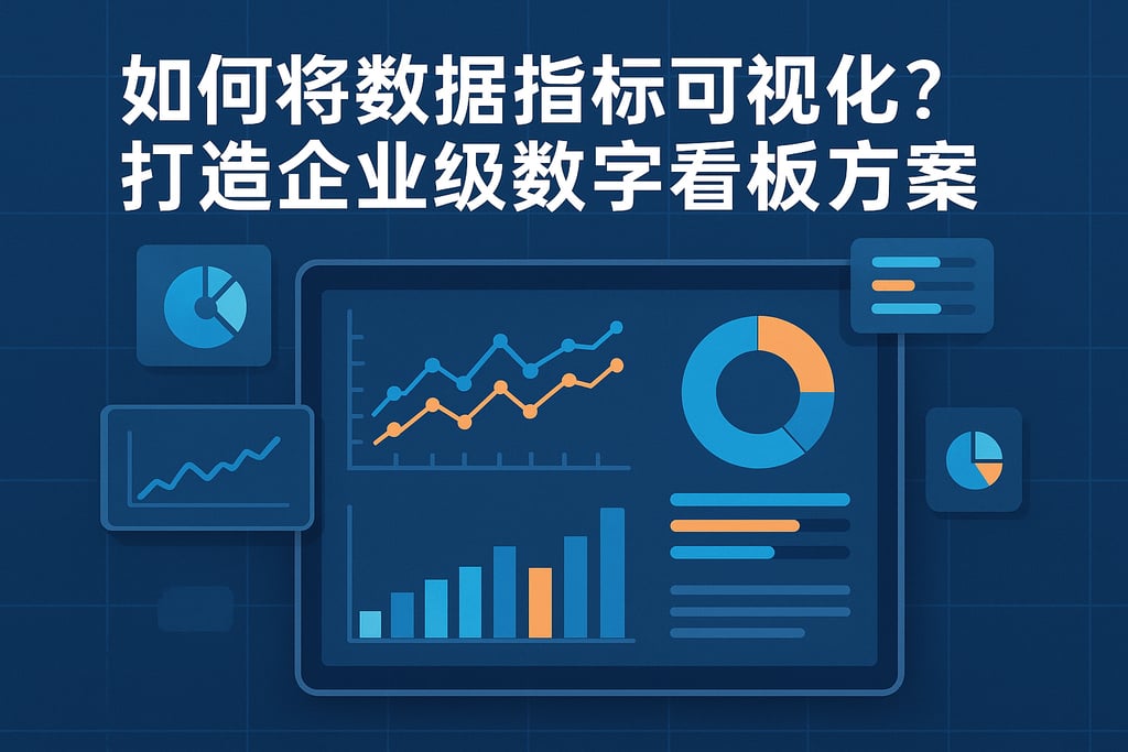 数据指标如何可视化？打造企业级数字看板方案