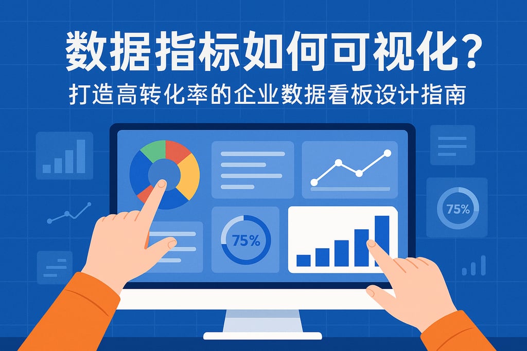 数据指标如何可视化？打造高转化率的企业数据看板设计指南