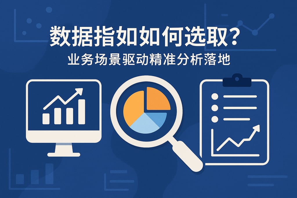 数据指标如何选取？业务场景驱动精准分析落地