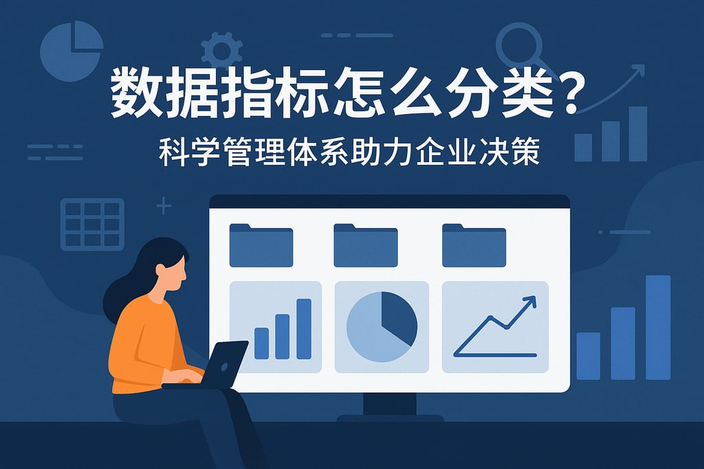数据指标怎么分类？科学管理体系助力企业决策