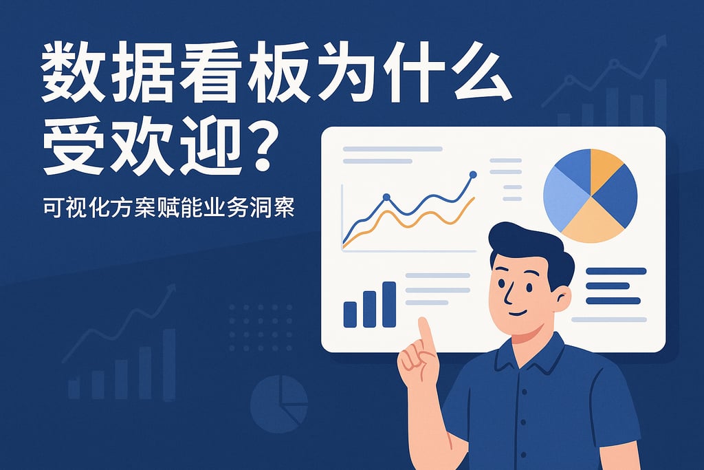 数据看板为什么受欢迎？可视化方案赋能业务洞察