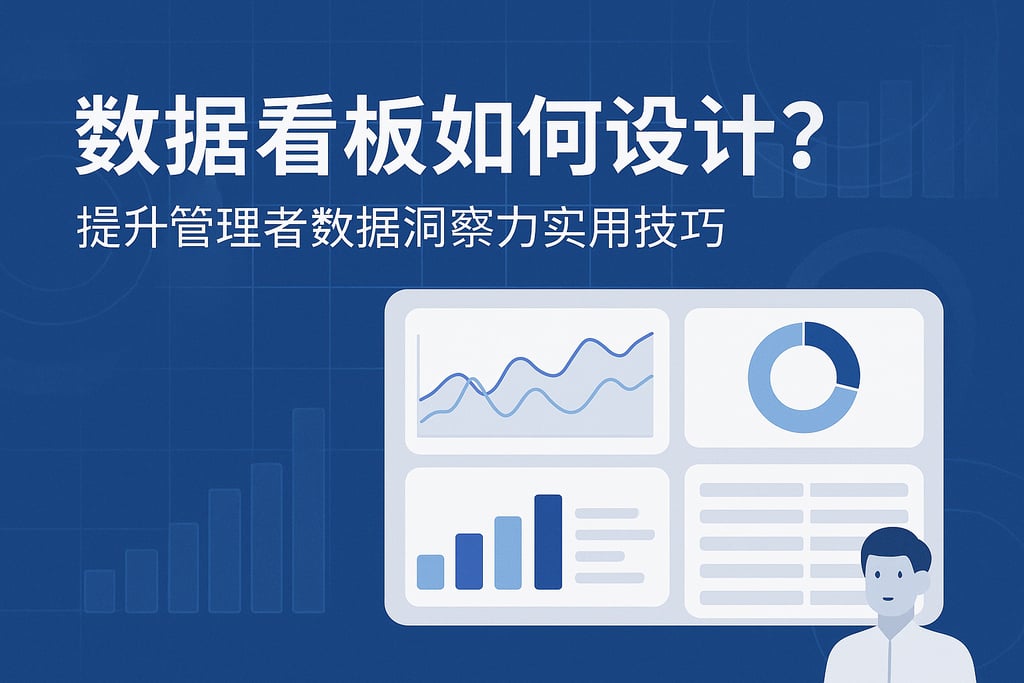 数据看板如何设计？提升管理者数据洞察力实用技巧