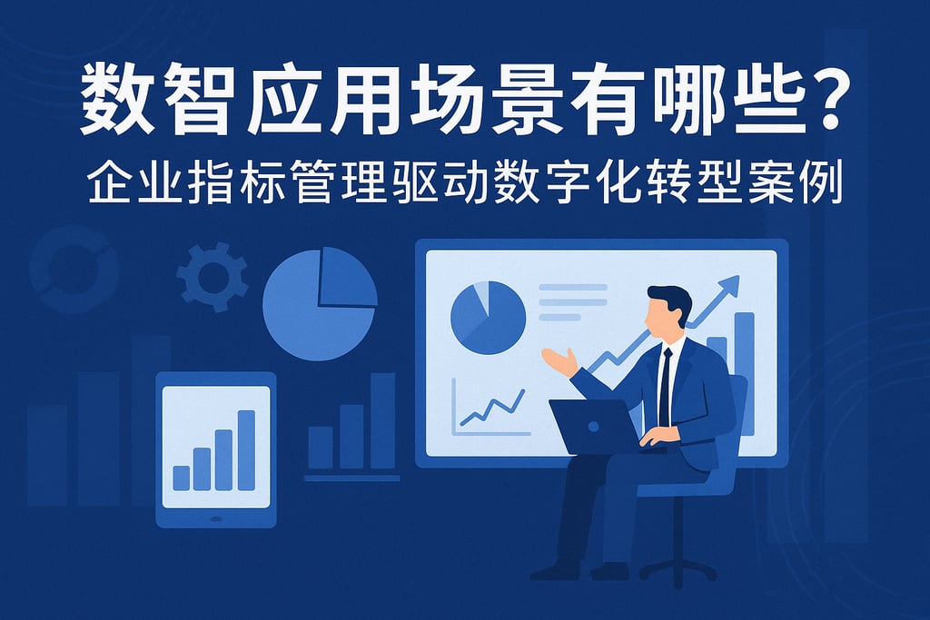 数智应用场景有哪些？企业指标管理驱动数字化转型案例