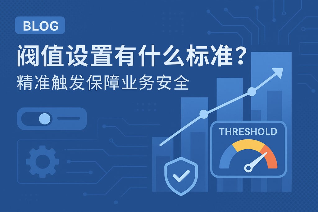 阈值设置有什么标准？精准触发保障业务安全