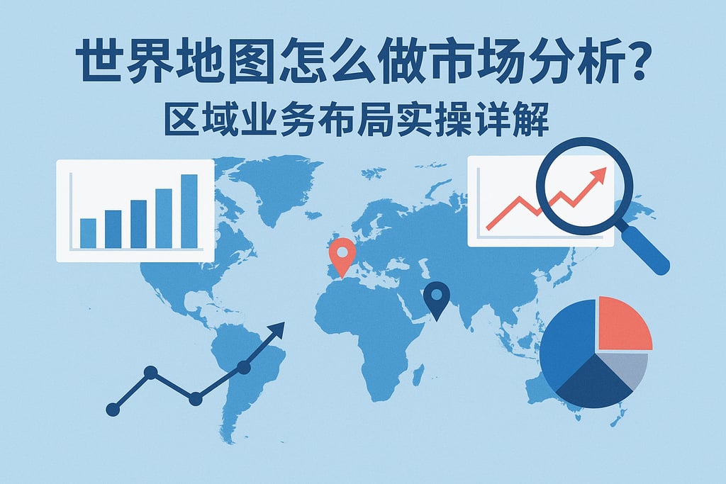 世界地图怎么做市场分析？区域业务布局实操详解