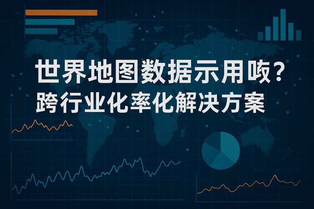 世界地图数据展示有限制吗？跨行业可视化解决方案