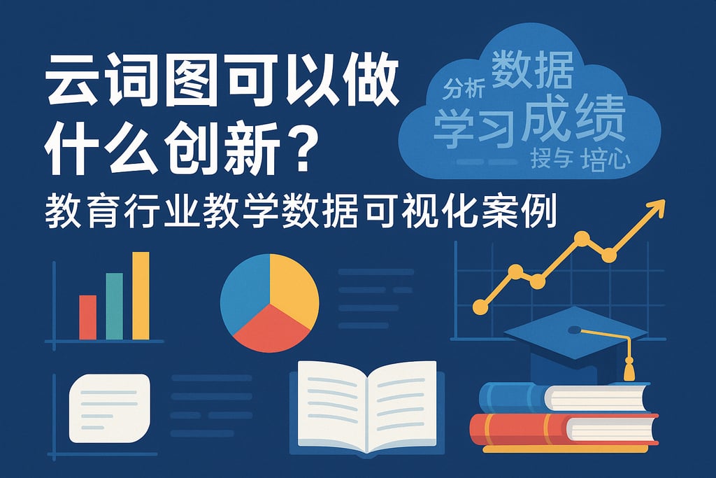 云词图可以做什么创新？教育行业教学数据可视化案例