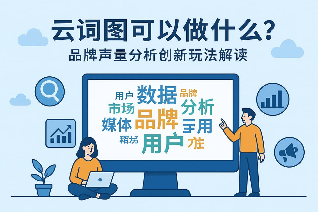 云词图可以做什么？品牌声量分析创新玩法解读