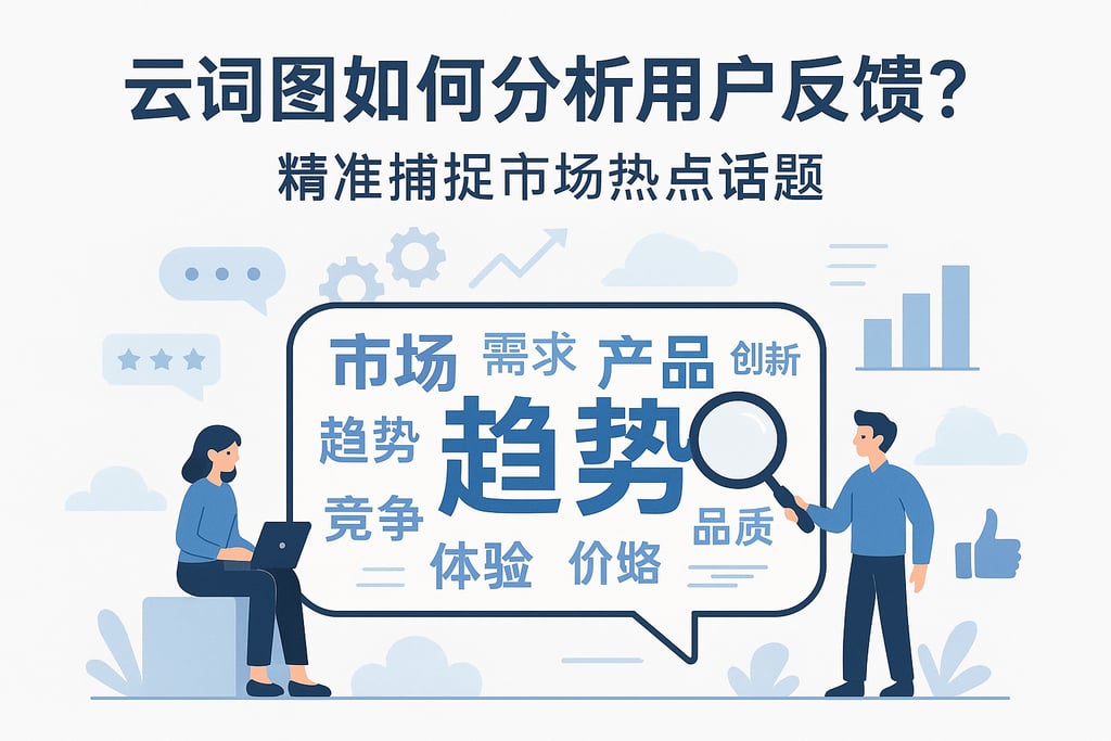 云词图如何分析用户反馈？精准捕捉市场热点话题