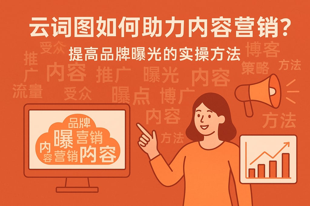 云词图如何助力内容营销？提高品牌曝光的实操方法