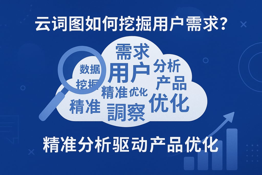 云词图如何挖掘用户需求？精准分析驱动产品优化