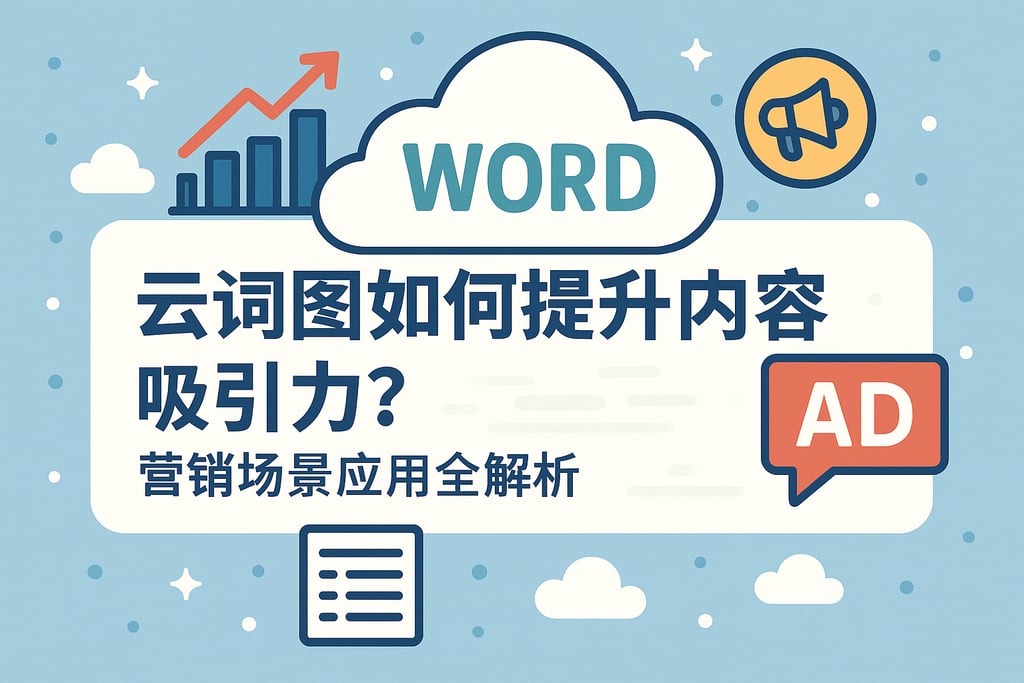 云词图如何提升内容吸引力？营销场景应用全解析