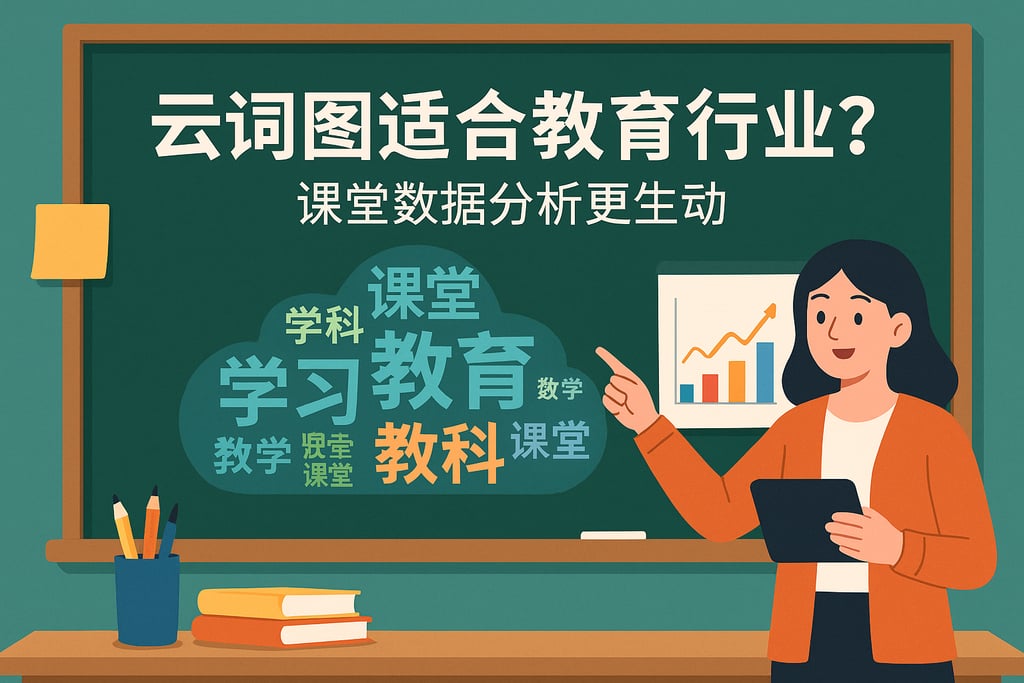 云词图是否适合教育行业？课堂数据分析更生动