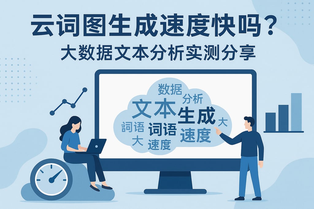 云词图生成速度快吗？大数据文本分析实测分享