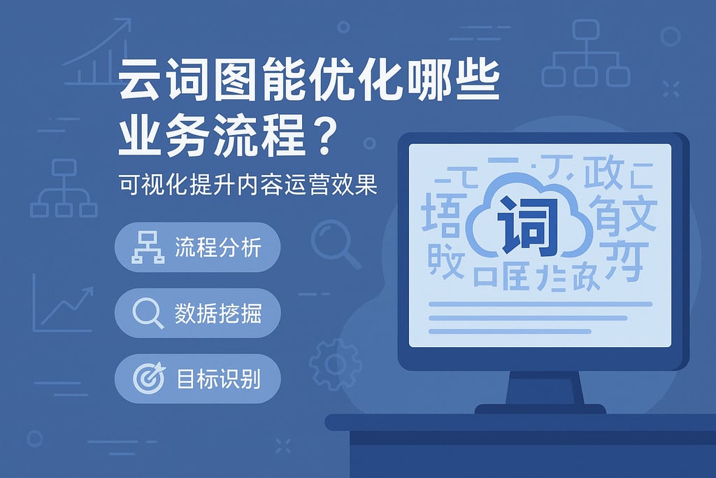 云词图能优化哪些业务流程？可视化提升内容运营效果