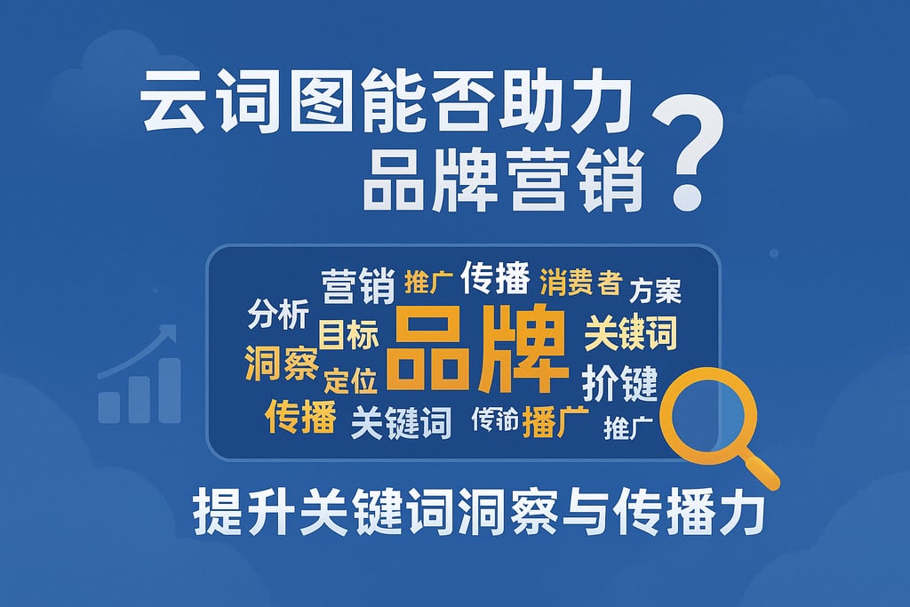 云词图能否助力品牌营销？提升关键词洞察与传播力