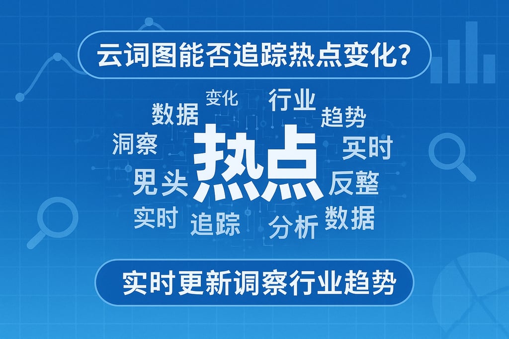 云词图能否追踪热点变化？实时更新洞察行业趋势