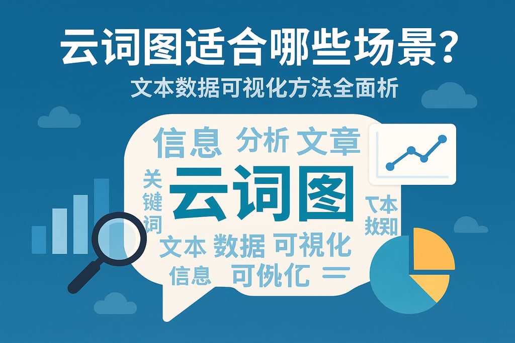 云词图适合哪些场景？文本数据可视化方法全面解析