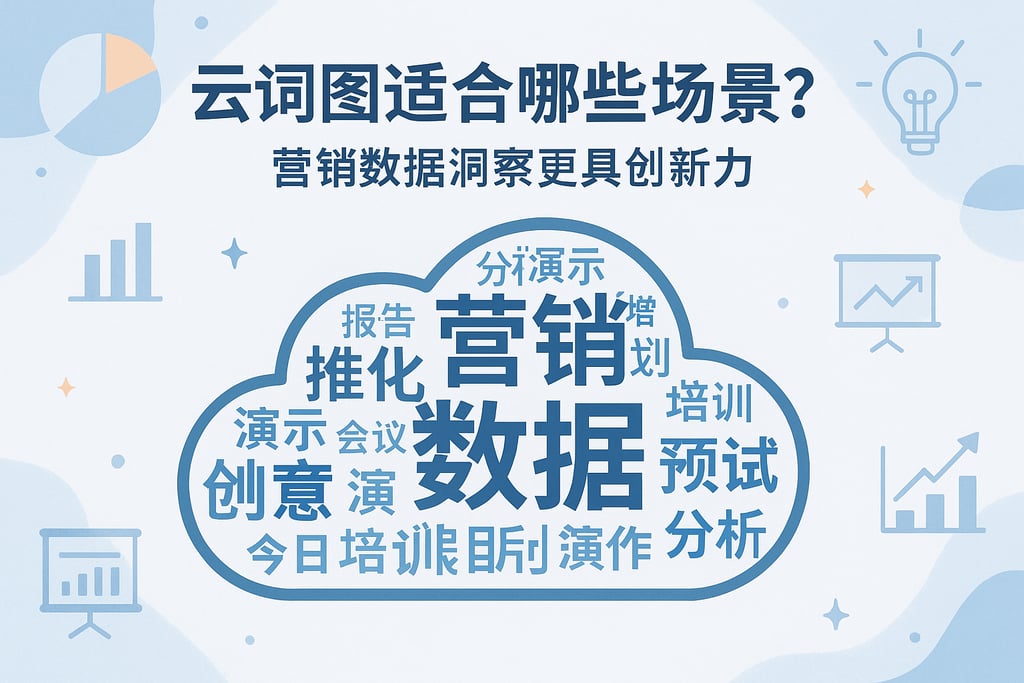 云词图适合哪些场景？营销数据洞察更具创新力