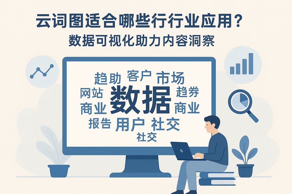 云词图适合哪些行业应用？数据可视化助力内容洞察
