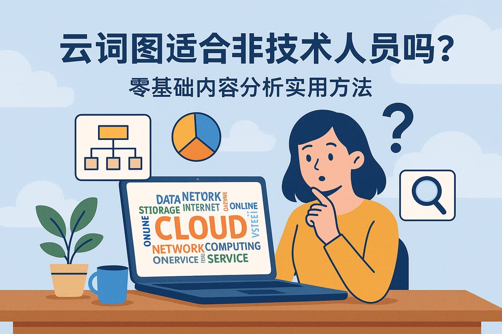 云词图适合非技术人员吗？零基础内容分析实用方法