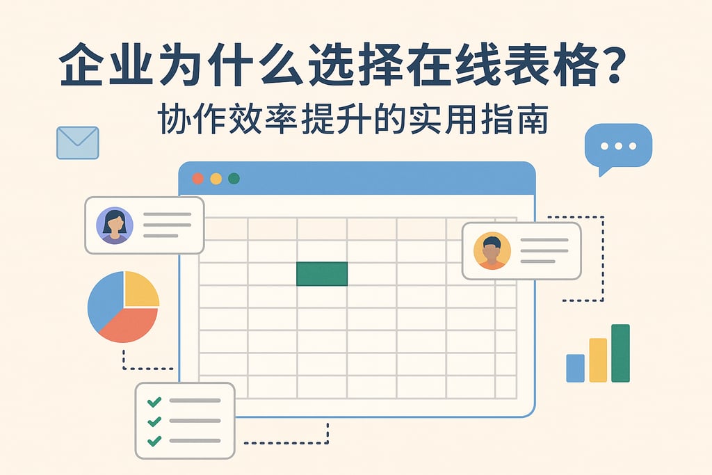 企业为什么选择在线表格？协作效率提升的实用指南