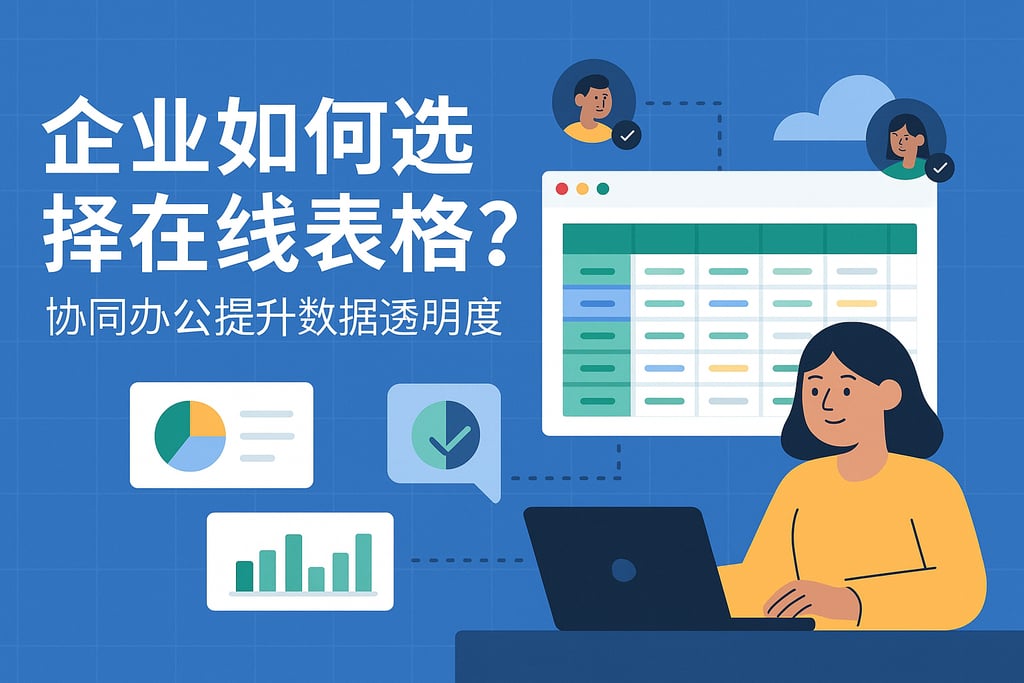 企业如何选择在线表格？协同办公提升数据透明度