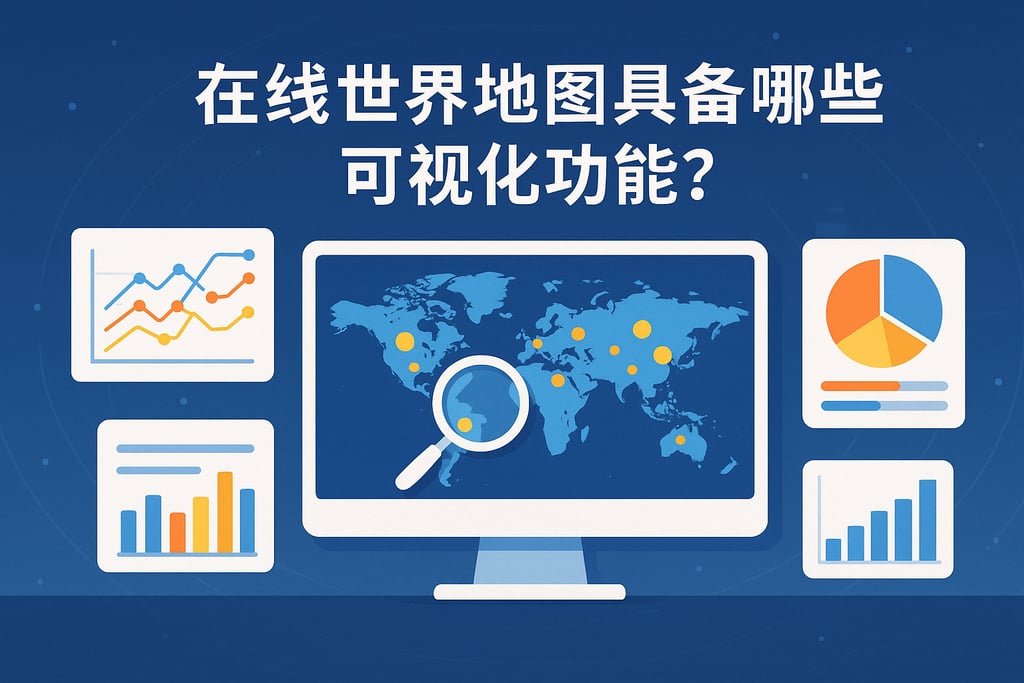 在线世界地图具备哪些可视化功能？支持多维度数据展示