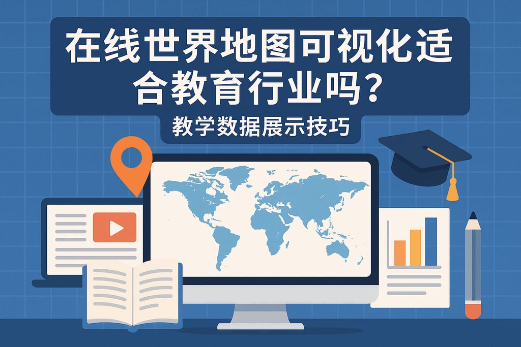 在线世界地图可视化适合教育行业吗？教学数据展示技巧
