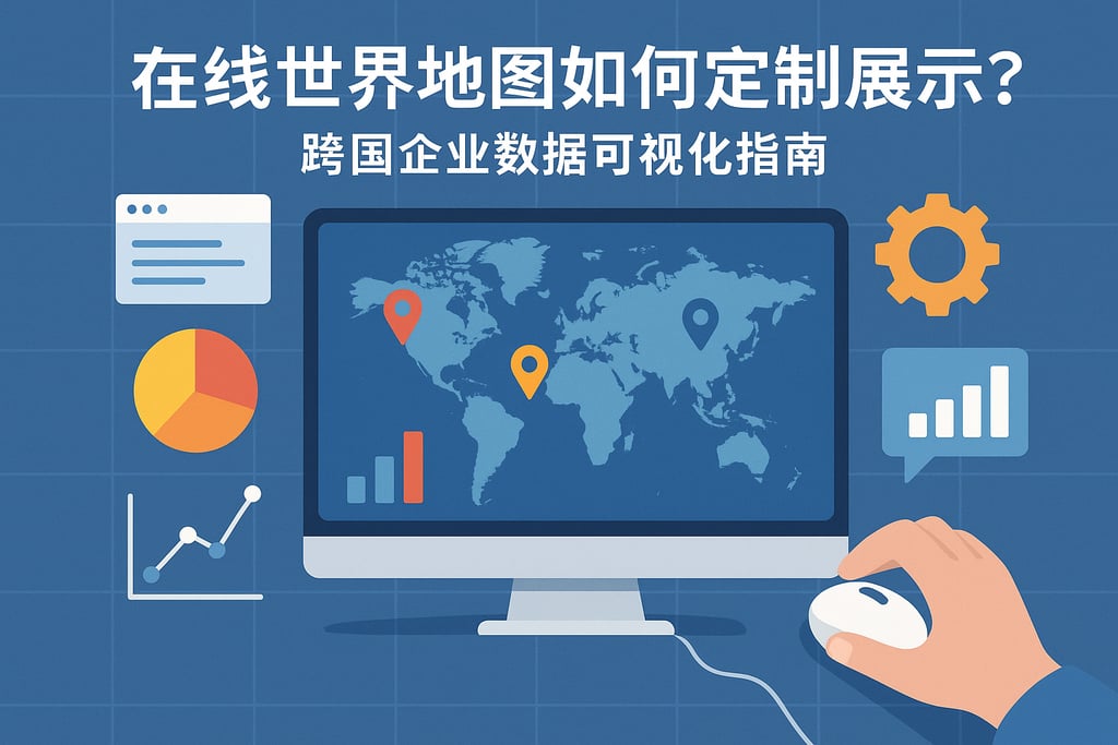 在线世界地图如何定制展示？跨国企业数据可视化指南