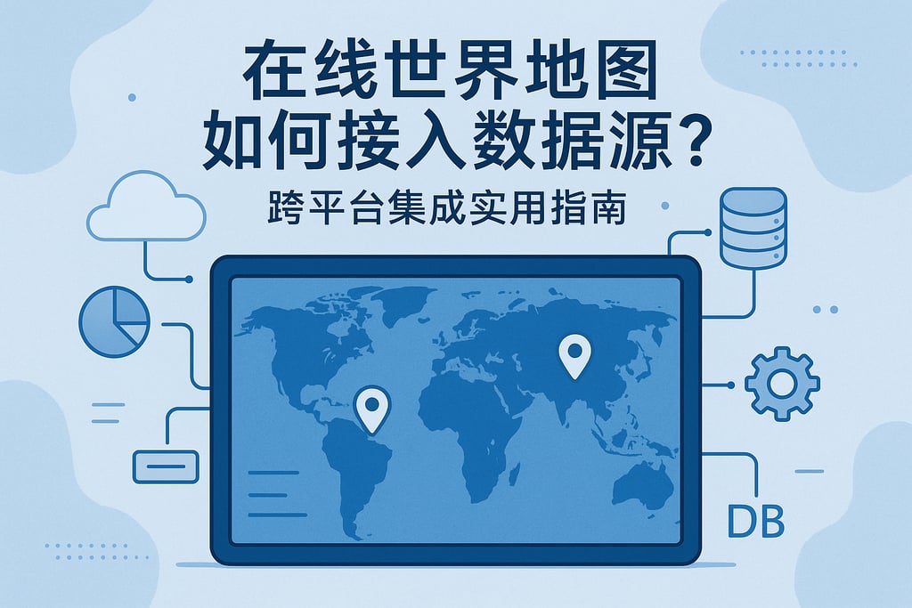 在线世界地图如何接入数据源？跨平台集成实用指南