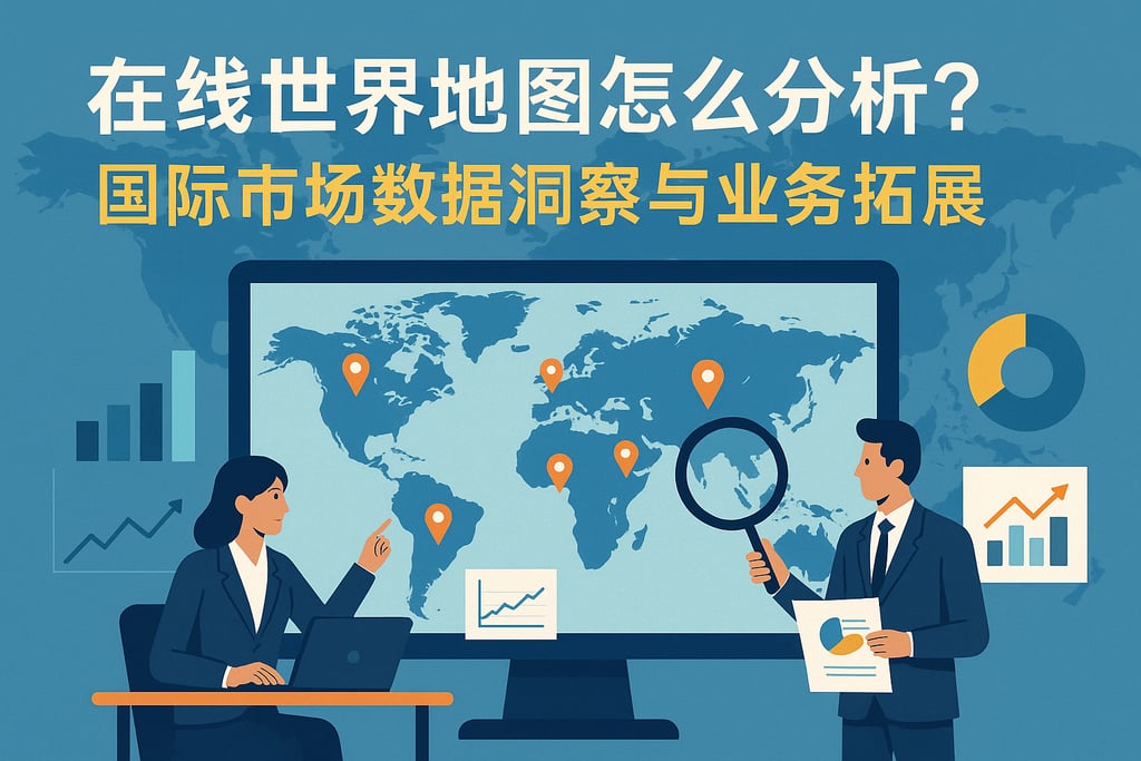 在线世界地图怎么分析？国际市场数据洞察与业务拓展