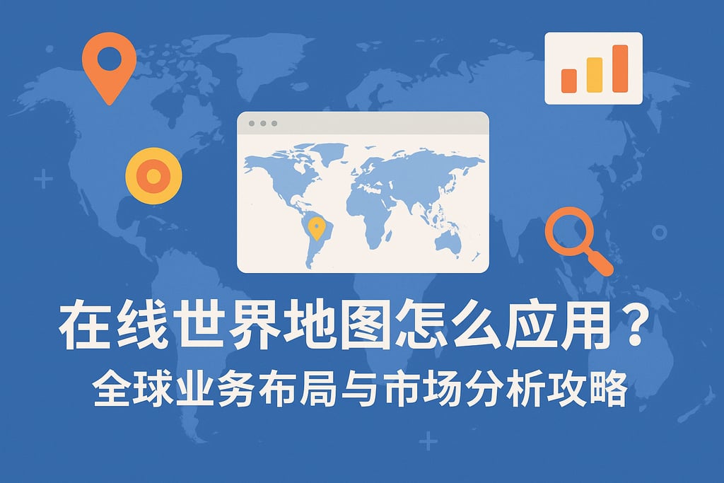 在线世界地图怎么应用？全球业务布局与市场分析攻略